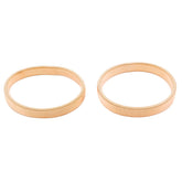 Mouwophouders rosé goud diameter 7cm per paar Mouwophouders MOP00004 8719874853941 - Fourniturenkraam.nl